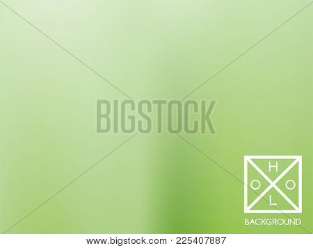 Green Mesh Gradient.  Blue Sparkly Cover. Abstract Soft Pastel Colors Backdrop.  Trendy Creative Vec
