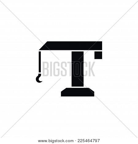Isolated Industry Icon. Hoisting Vector Element Can Be Used For Lifting, Industry, Hoisting Design C