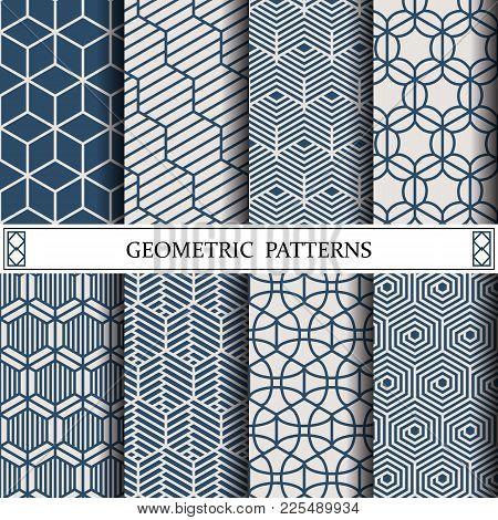 Hexagon Geometric Vector Pattern,pattern Fills, Web Page, Background, Surface And Textures