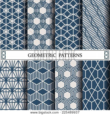 Hexagon Geometric Vector Pattern,pattern Fills, Web Page, Background, Surface And Textures