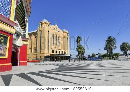 St Kilda, Australia: March 06, 2017: The Palais Theatre Is A Concert Venue And Theatre In The Melbou