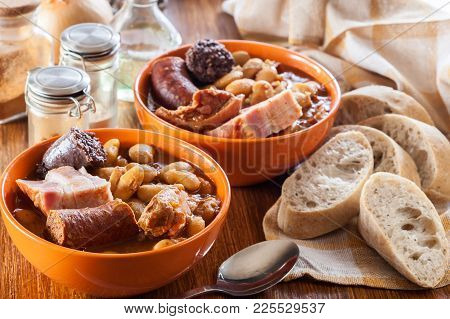 Bowl With Fabada Asturiana