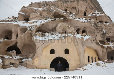 Cave Home Complex, Selime Ilhara Valley Turkey.