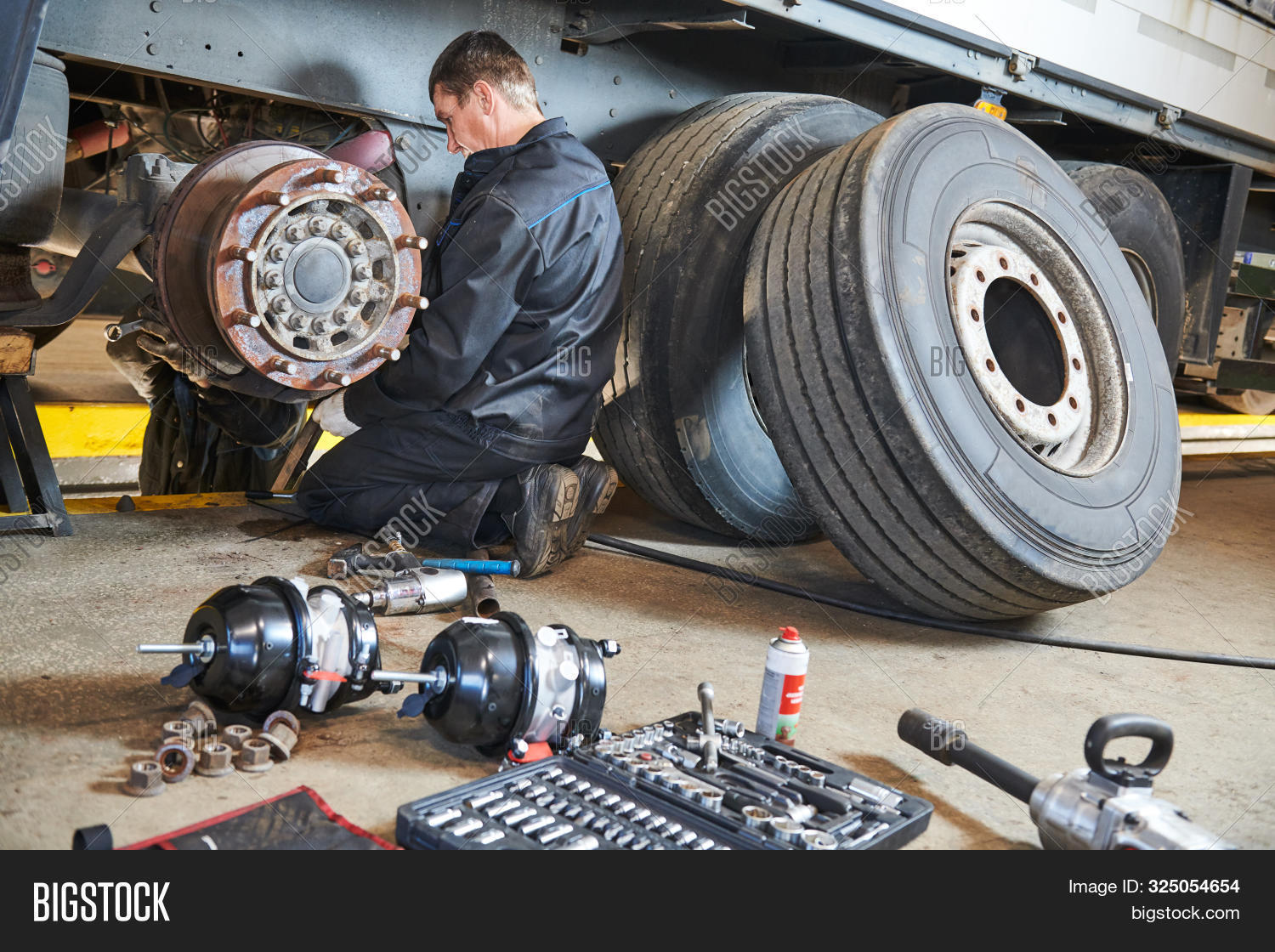 Truck Repair Service. Image & Photo (Free Trial) Bigstock