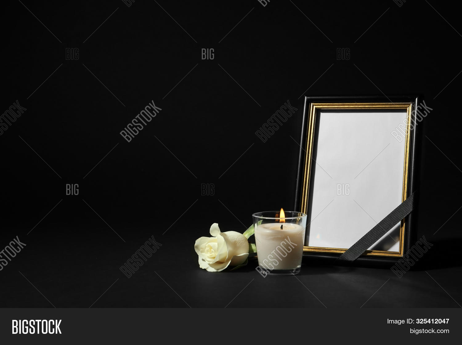 Funeral Photo Frame Image & Photo (Free Trial) Bigstock