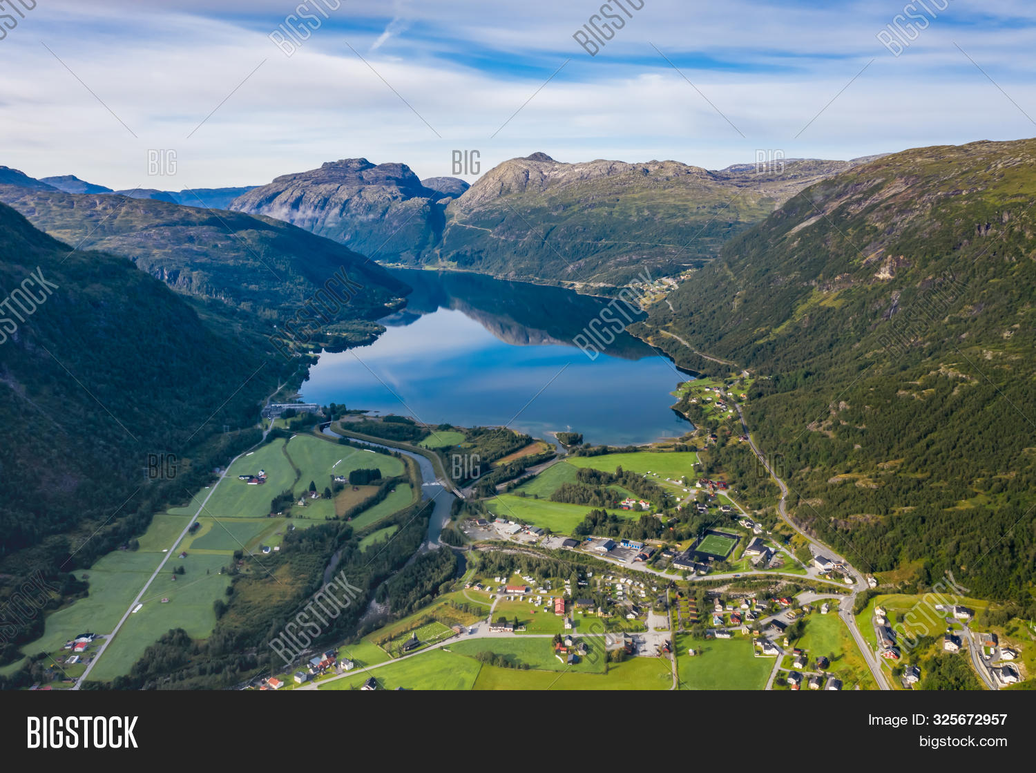 Roldal Village Image & Photo (Free Trial) | Bigstock