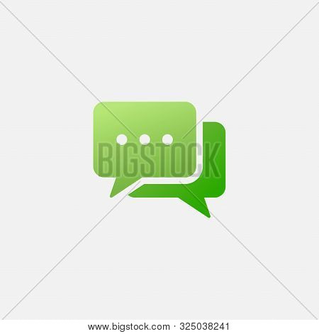Conversation Icon Design Vector, Meticulously Designed Conversation, Chat Icon Illustration, Speech 