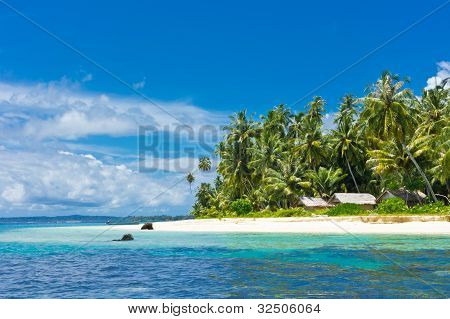 tropische Insel-Landschaft