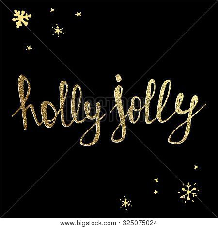 Christmas Gold Vector Photo Free Trial Bigstock