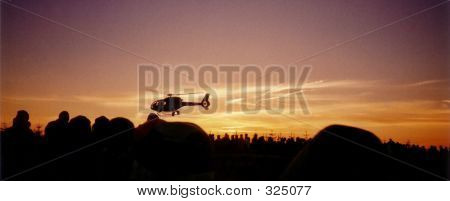 in der Morgensonne Chopper