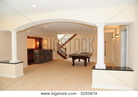 La sala de la piscina