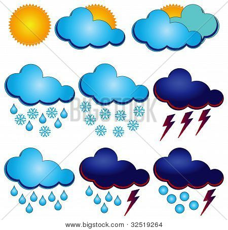 Simboli per i meteorologi