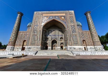 The registan was The Heart Of The Ancient City Of samarkand of The timurid Dynasty, Now In uzbekista