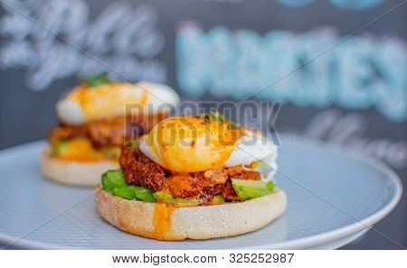 Huevos Benedictinos From Mexican Food