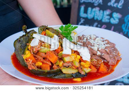 Chile Relleno Of Mexican Food