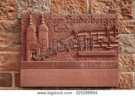 Heidelberg Is A City On The Neckar In Germany