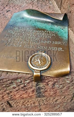 Heidelberg Is A City On The Neckar In Germany