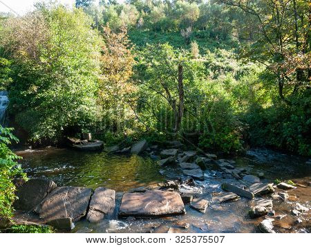 Penllergare Valley Woods Beautiful Outside Scenery In South Wales Nature