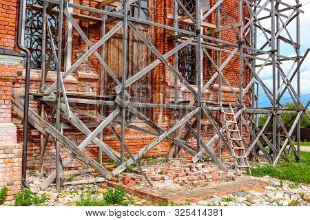 Restoration Of The Church Of Archangel Michael In 1774 In The Village Of Krasnoye, Borovsky District