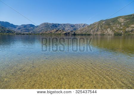 Lake of Sanabria, near Puebla de Sanabria, Castilla y Leon, Spain