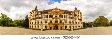 View At Eggenberg Palace In Autumn Tourist Spot, Famous Travel Destination In Styria.