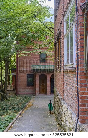 Gorny Settlement, Krasnodar Krai, Russia - September 15, 2019: Deserts, Temple And Spring Of Theodos