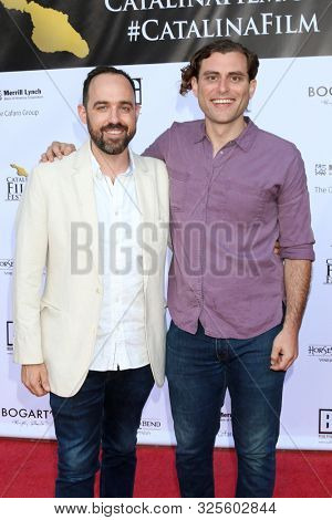 LOS ANGELES - SEP 27:  Joshua Edelman, Jordan Service at the 2019 Catalina Film Festival - Friday at the Catalina Bay on September 27, 2019 in Avalon, CA
