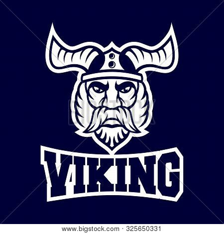 Modern Harsh Viking Conqueror Example As A Logo
