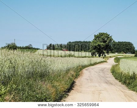 A Journey Through The Kashubian Village. Kashubian Region Is In North Part Of Poland. Agriculture An