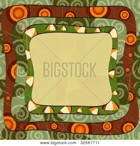 Abstracte achtergrond In Grunge stijl