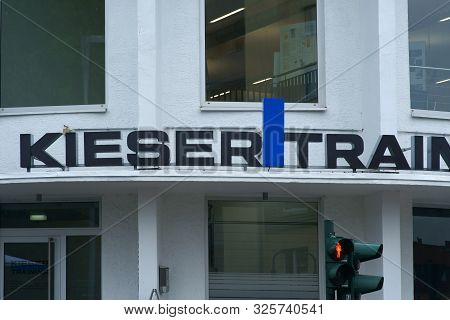 Hanau, Germany - September 07: The Facade Of A Fitness Center, Which Uses The Kieser Training Method