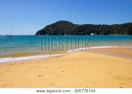 Beach At Abel Tasman National Park, New Zealand