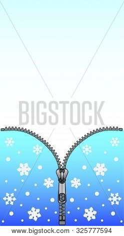 Template For Postcards, Banner, Stories With Copy Space. Greeting Card For The Winter Holidays With 
