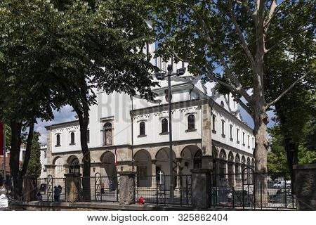 Nis, Serbia - June 15, 2019: Holy Trinity Cathedral Church At The Center Of City Of Nis, Serbia