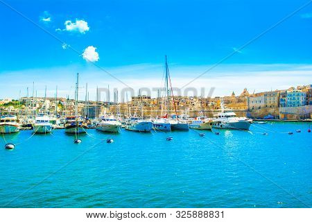 Kalkara, Malta - 31 March 2019: Landscape Of Kalkara Marina And Esplora Interactive Science Centre A