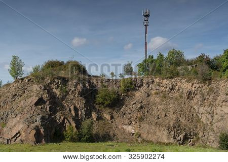 Helis Rock, The Highest Point Of The Moravian Karst, Altitude 613 Meters. South Moravia, Czech Repub