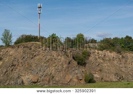 Helis Rock, The Highest Point Of The Moravian Karst, Altitude 613 Meters. South Moravia, Czech Repub