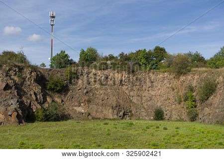 Helis Rock, The Highest Point Of The Moravian Karst, Altitude 613 Meters. South Moravia, Czech Repub