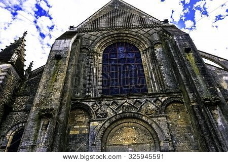 Le Mans, Maine, France - May 28: Cathedral Of Saint Julian (cathedrale St-julien Du Mans) On 28 May 