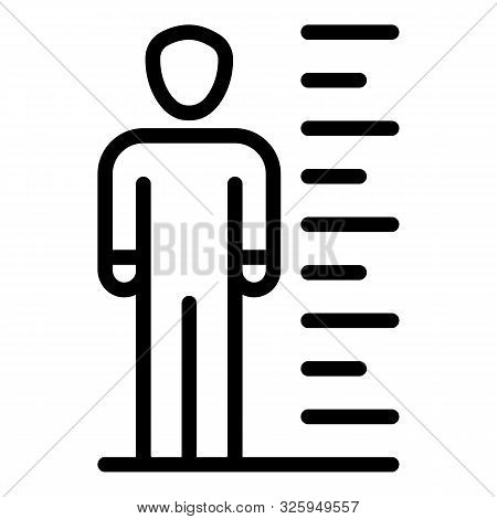 Suspected Icon. Outline Suspected Vector Icon For Web Design Isolated On White Background