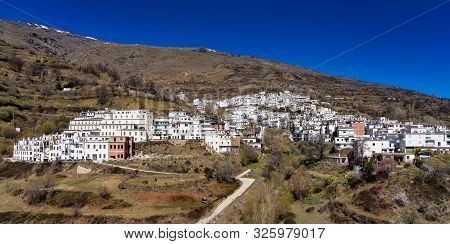 Trevelez In La Alpujarra Granadina, Sierra Nevada, Spain.
