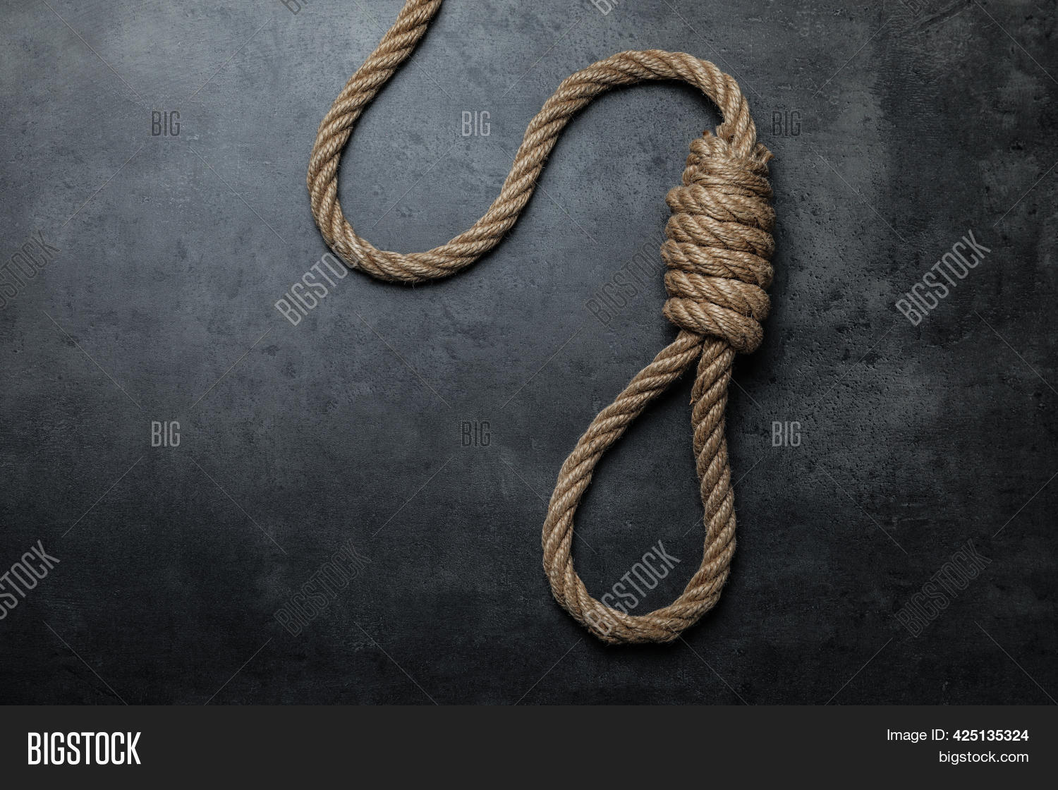 Rope Noose Knot On Image & Photo (Free Trial) Bigstock