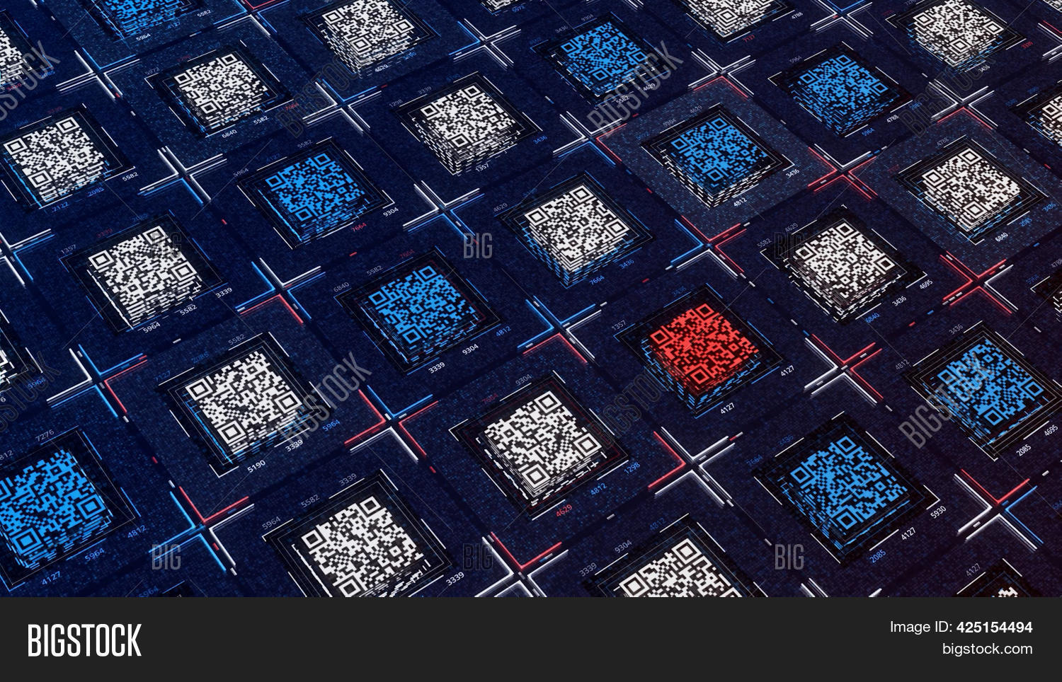 Colorful Qr Codes. Image & Photo (Free Trial) | Bigstock