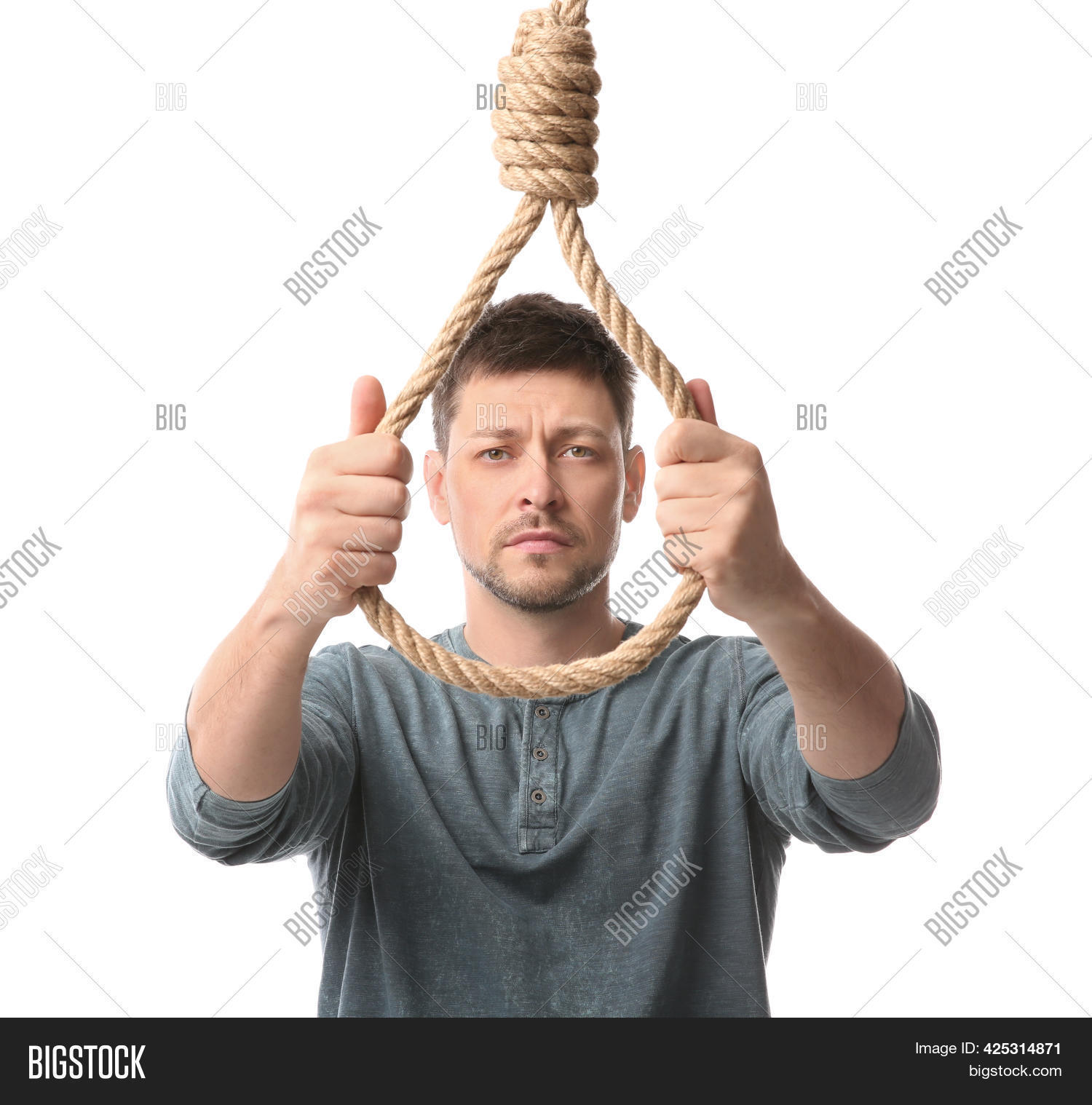 Man Looking At Noose Meme - vnwe20f