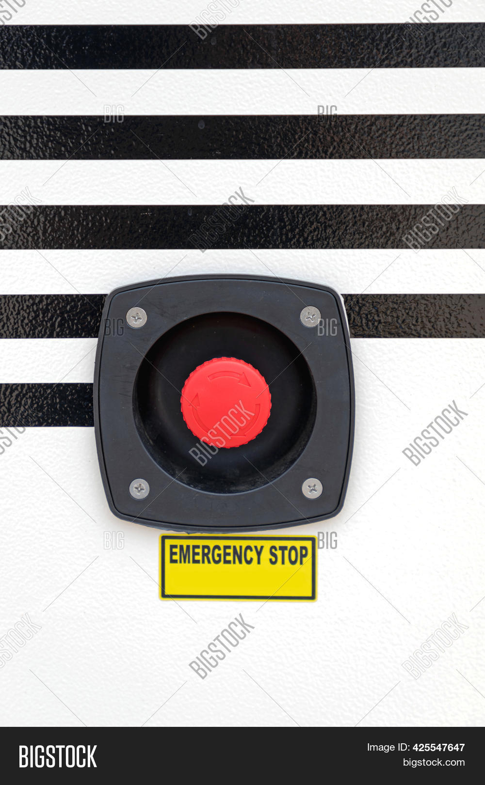 Big Red Push Button Image & Photo (Free Trial) Bigstock