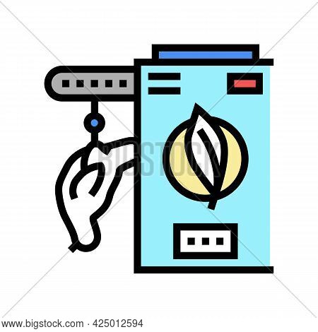 Chicken Feather Pluck Machine Color Icon Vector. Chicken Feather Pluck Machine Sign. Isolated Symbol