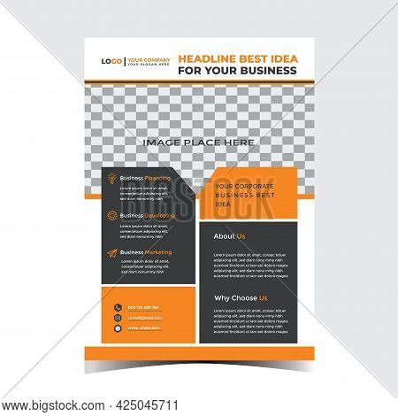 Corporate Multipurpose Business Flyer Design Template For Your Business Services Or Event
