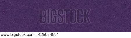 Dark Purple Felt Texture For Design, Abstract Background. Panora