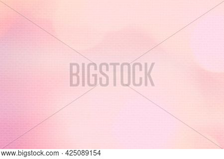 Salmon pink bokeh patterned background 