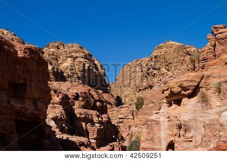 Landscape In Petra, Jordan
